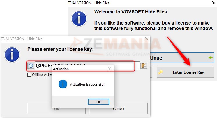Vovsoft Hide Files With Full License Key