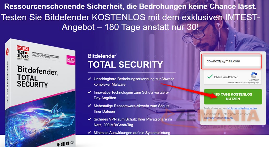 Bitdefender Total Security Free License (serial Key)